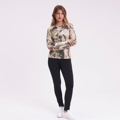 Remera Térmica Rusty Sense Base Layer Top Ld Camo