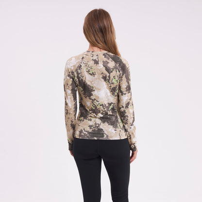 Remera Térmica Rusty Sense Base Layer Top Ld Camo