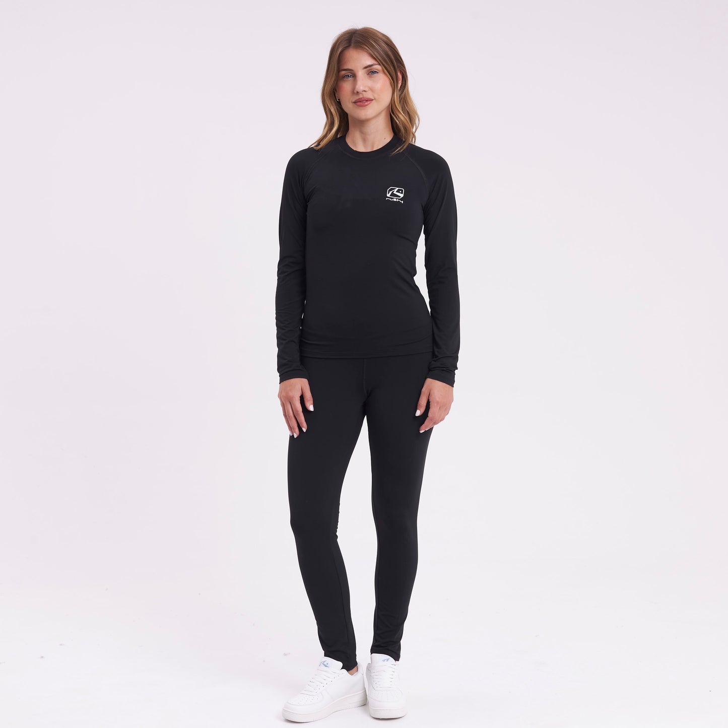 Remera Térmica Rusty Sense Base Layer Top Ld Black
