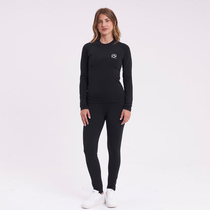 Remera Térmica Rusty Sense Base Layer Top Ld Black