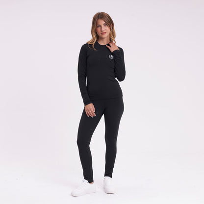 Remera Térmica Rusty Sense Base Layer Top Ld Black
