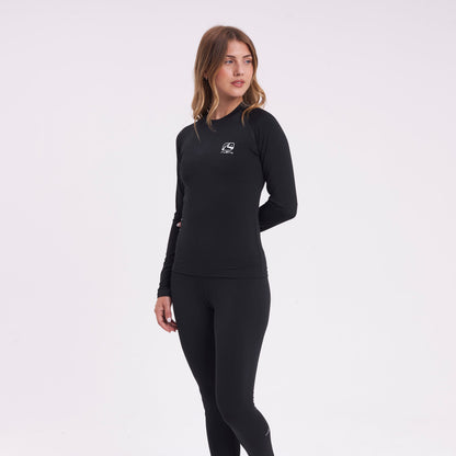 Remera Térmica Rusty Sense Base Layer Top Ld Black