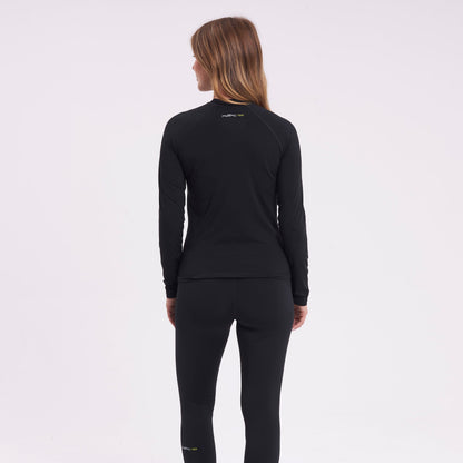 Remera Térmica Rusty Sense Base Layer Top Ld Black