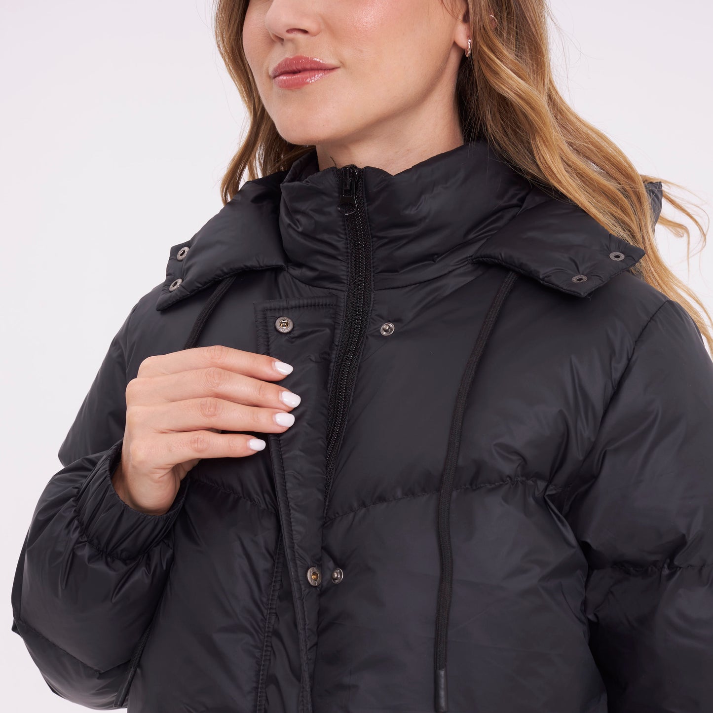 Campera Abrigo Rusty Shallow Puffer Coat Ld Black
