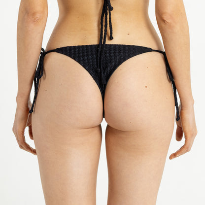 Bikini Bajo Rusty Shimmy Brazilian Ties Bik Pant Ld Black
