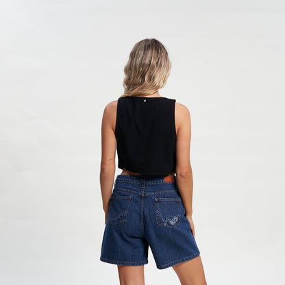 Chaleco Rusty Sicily Vest Black