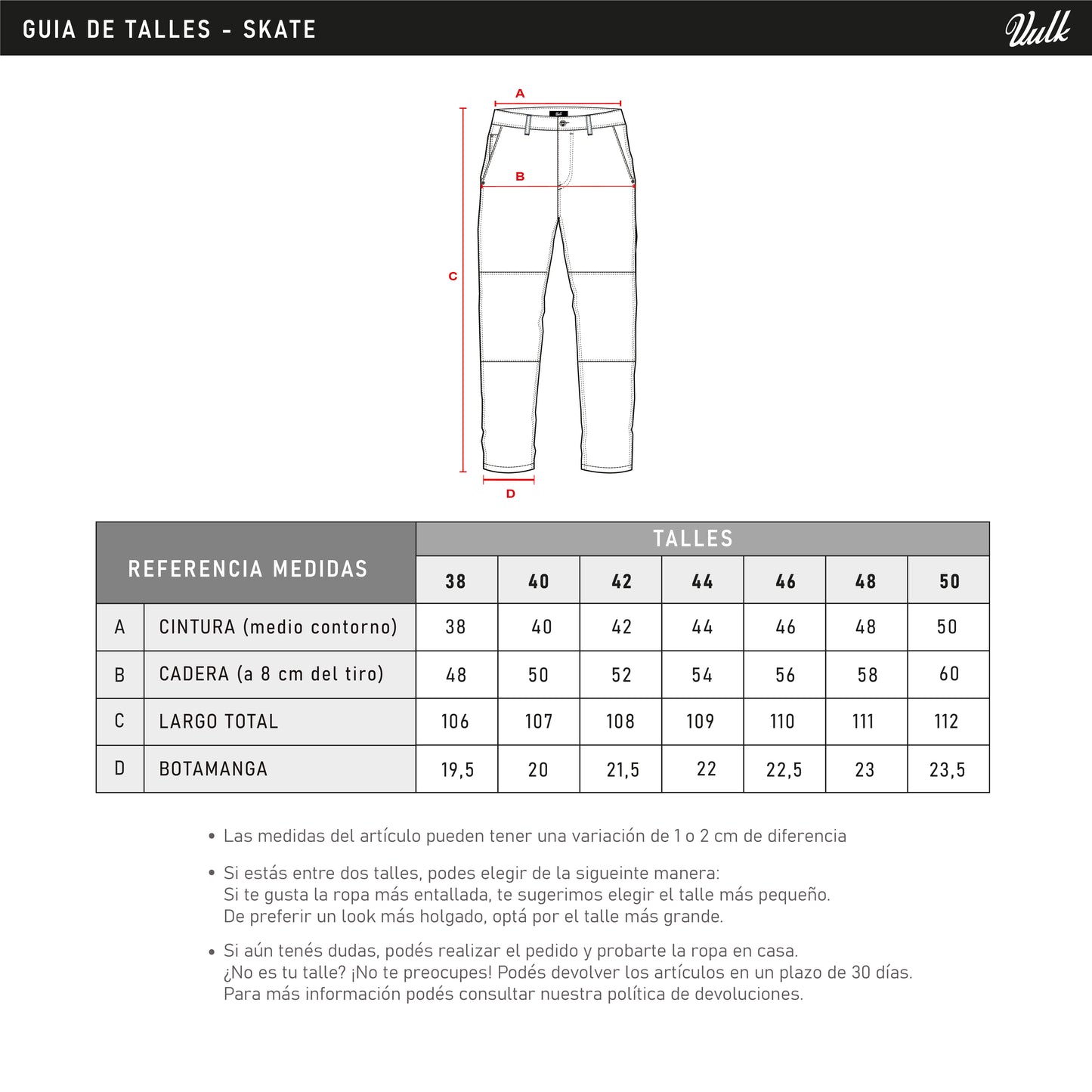 Jean Vulk Skate Nolan Black