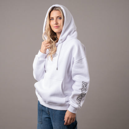 Canguro Rusty Sketch Oversize Hood Ld Off White