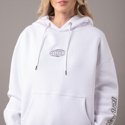 Canguro Rusty Sketch Oversize Hood Ld Off White