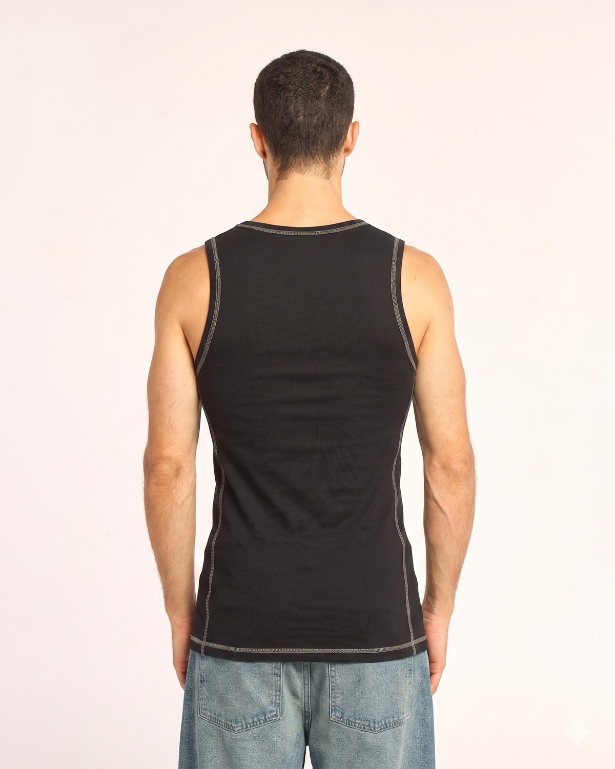 Musculosa Rusty Slack Jack Tank Black