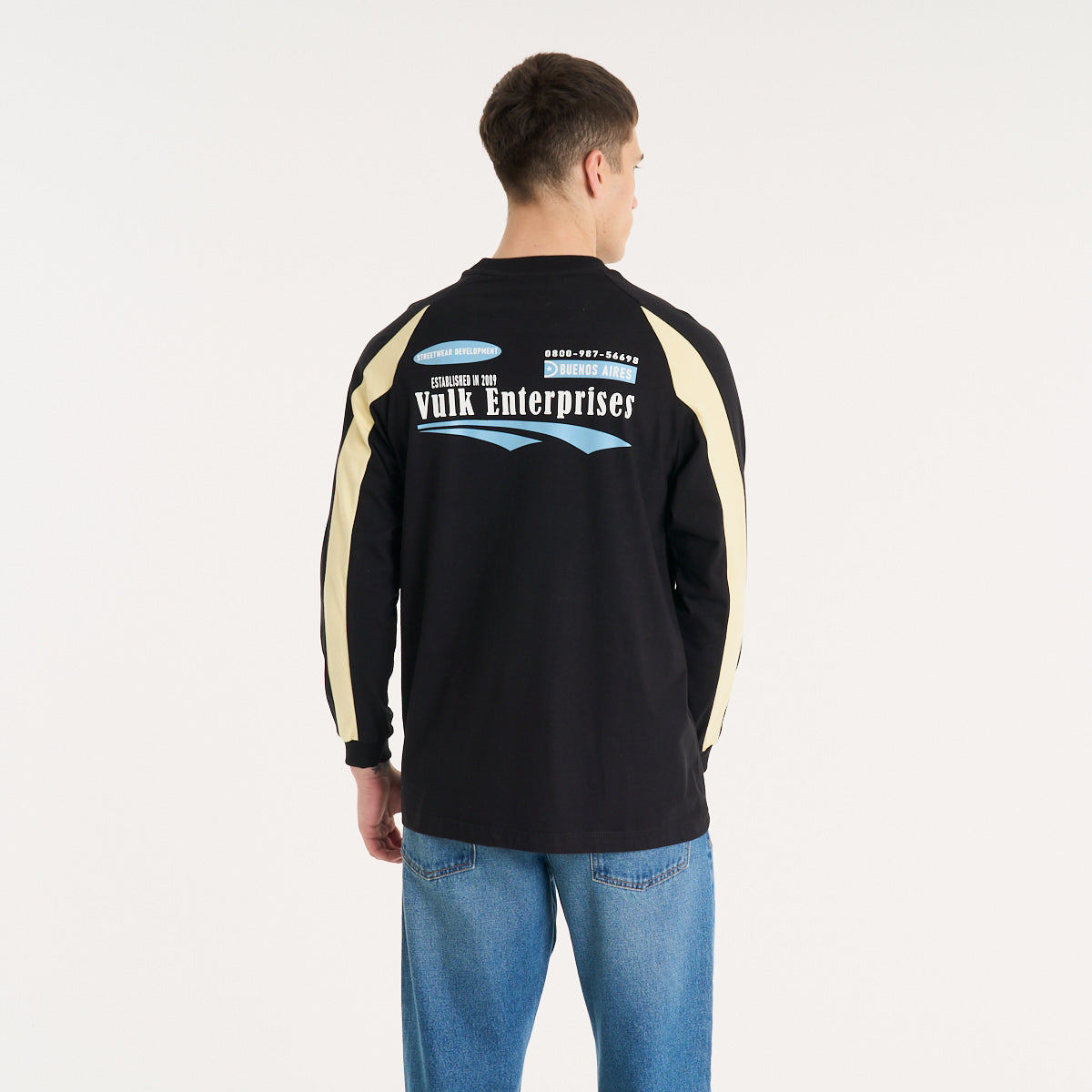 Remera Ml Vulk Soccer L/S Tee Black