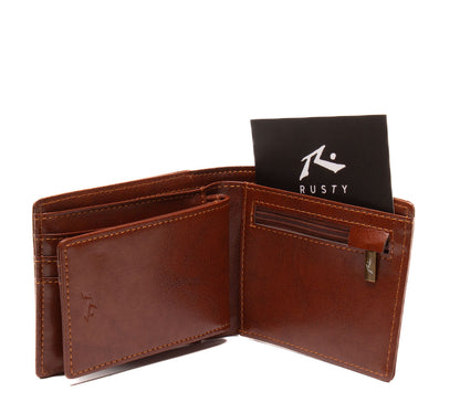 Billetera Rusty Speacher Wallet Brown
