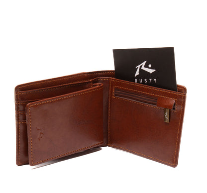 Billetera Rusty Speacher Wallet Brown