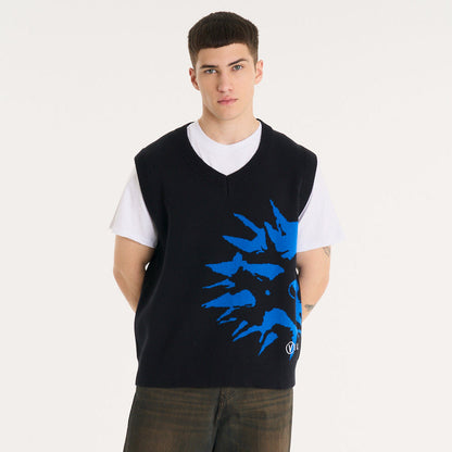 Chaleco Vulk Spikes Vest Black