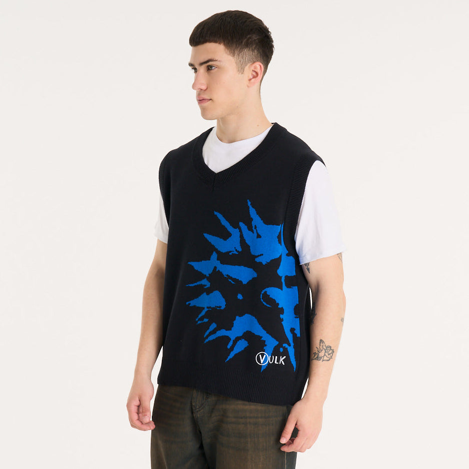 Chaleco Vulk Spikes Vest Black