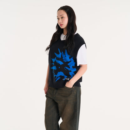 Chaleco Vulk Spikes Vest Black