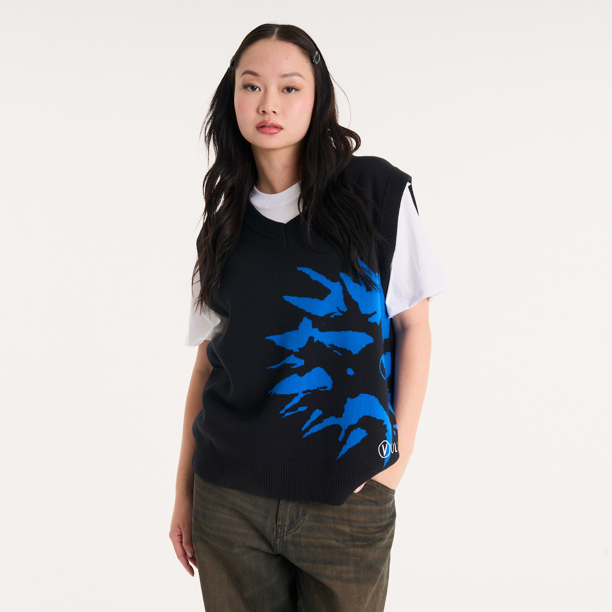 Chaleco Vulk Spikes Vest Black