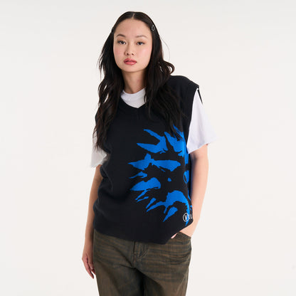 Chaleco Vulk Spikes Vest Black