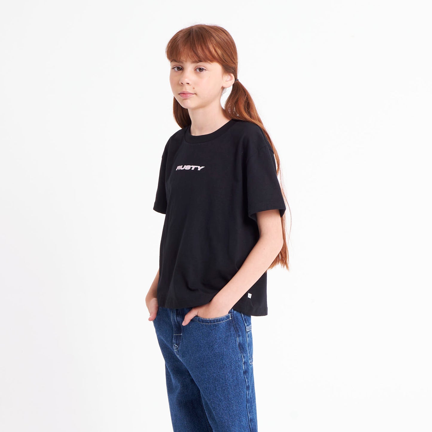 Remera Mc Rusty Sporty Mini Tee Girls Black
