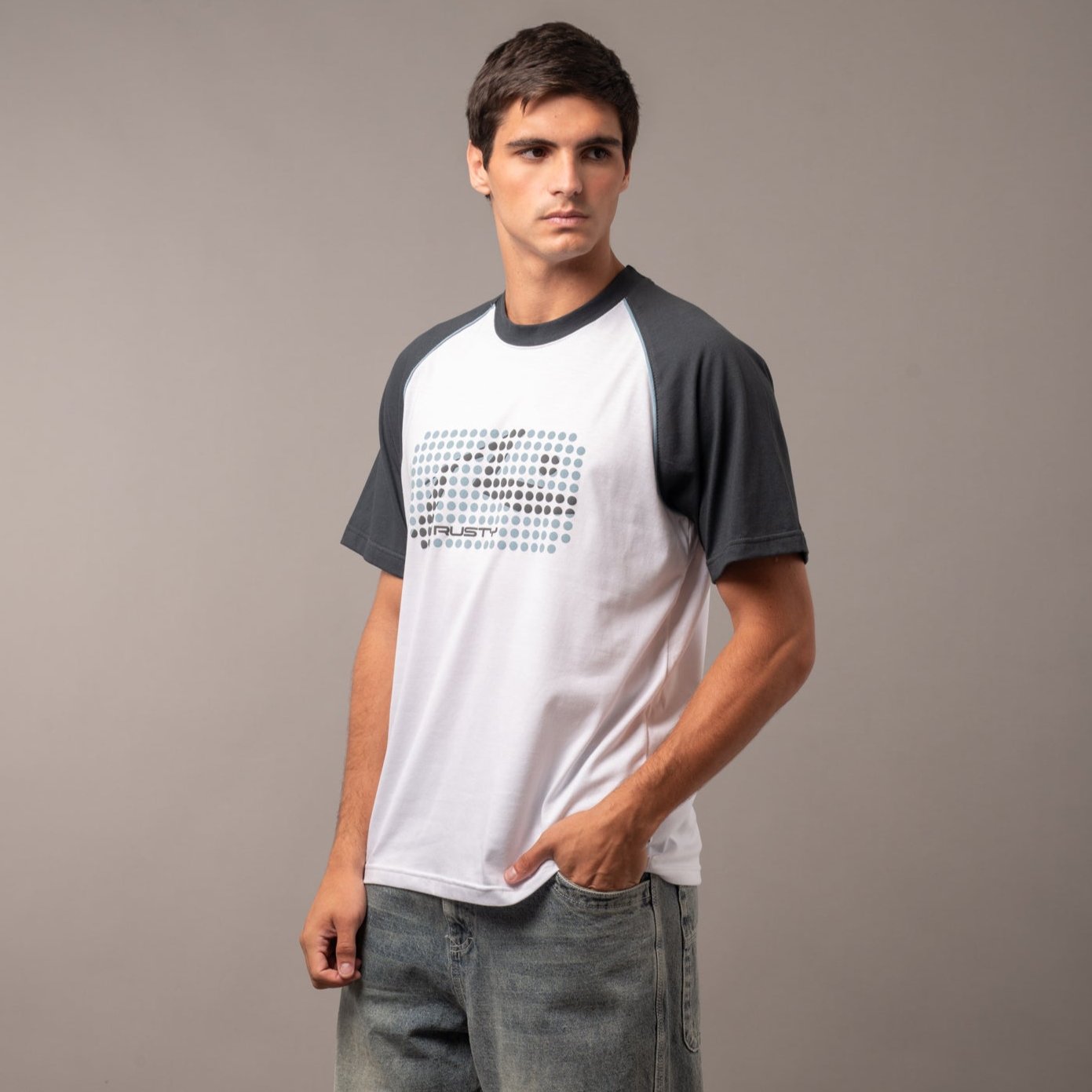 Remera Rusty Starex White