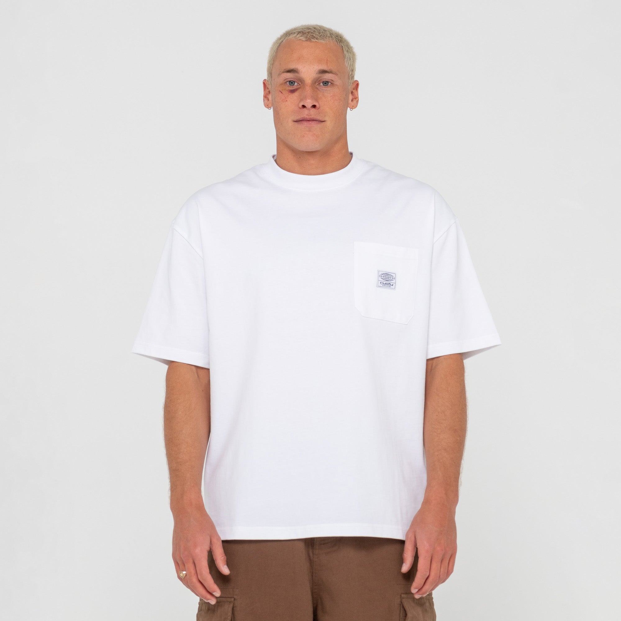Remera Rusty Steezei Serie 2 Off White