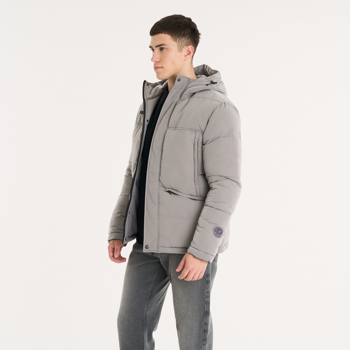 Campera Abrigo Vulk Stellar Jacket Grey