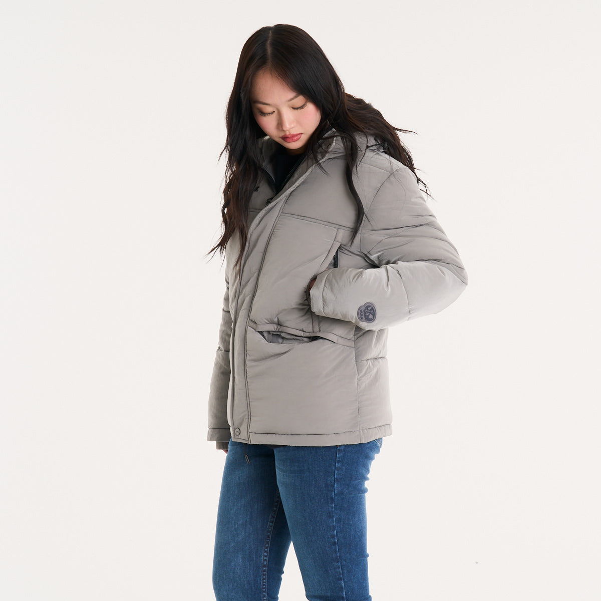 Campera Abrigo Vulk Stellar Jacket Grey