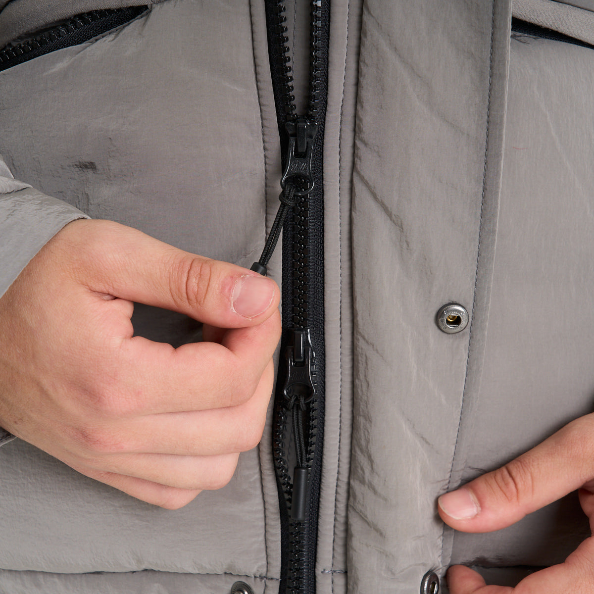 Campera Abrigo Vulk Stellar Jacket Grey