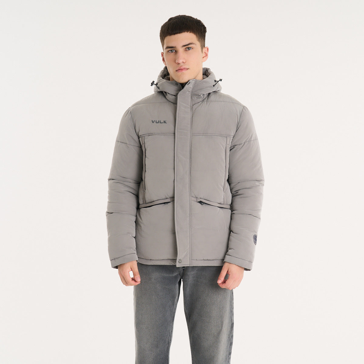 Campera Abrigo Vulk Stellar Jacket Grey