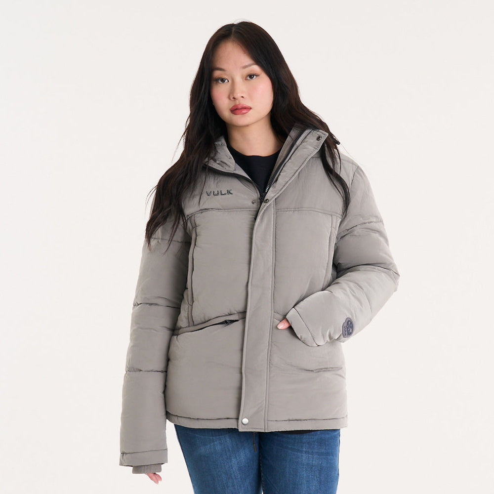 Campera Abrigo Vulk Stellar Jacket Grey