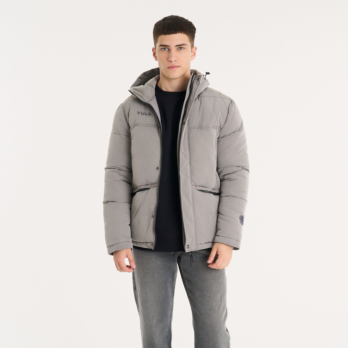 Campera Abrigo Vulk Stellar Jacket Grey