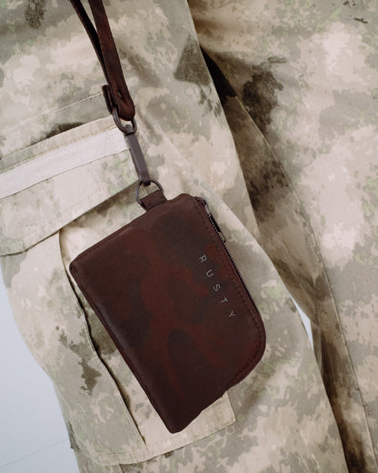 Billetera Rusty Stellar Nylon Camo Coin Purse Java