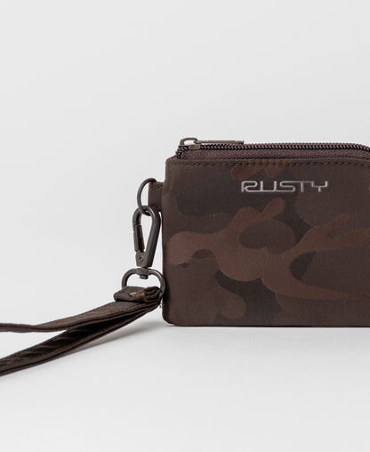 Billetera Rusty Stellar Nylon Camo Coin Purse Java