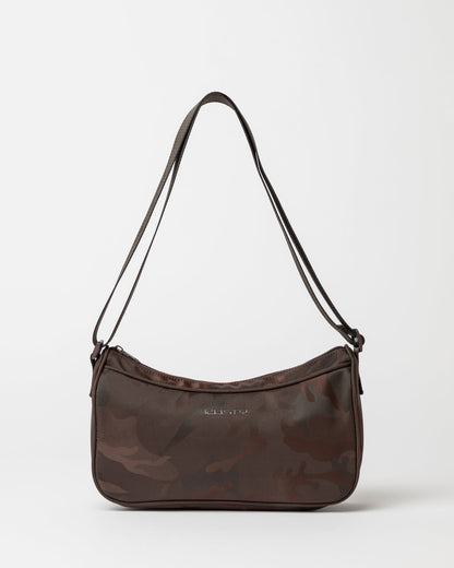 Cartera Rusty Stellar Nylon Camo Crossbody Bag Java