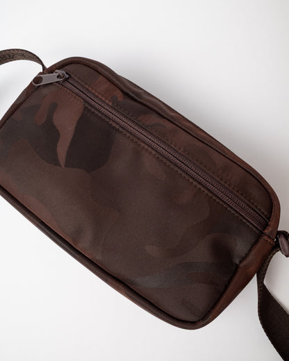 Cartera Rusty Stellar Nylon Camo Side Bag Java