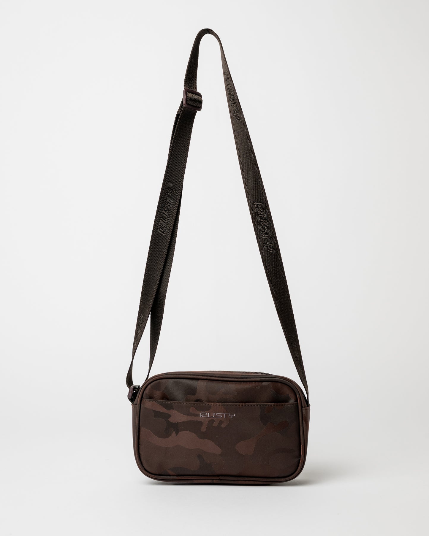 Cartera Rusty Stellar Nylon Camo Side Bag Java