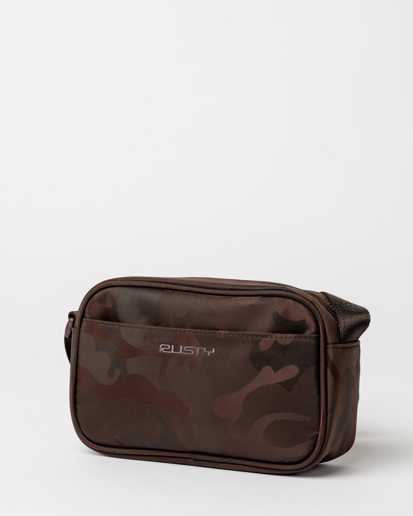 Cartera Rusty Stellar Nylon Camo Side Bag Java