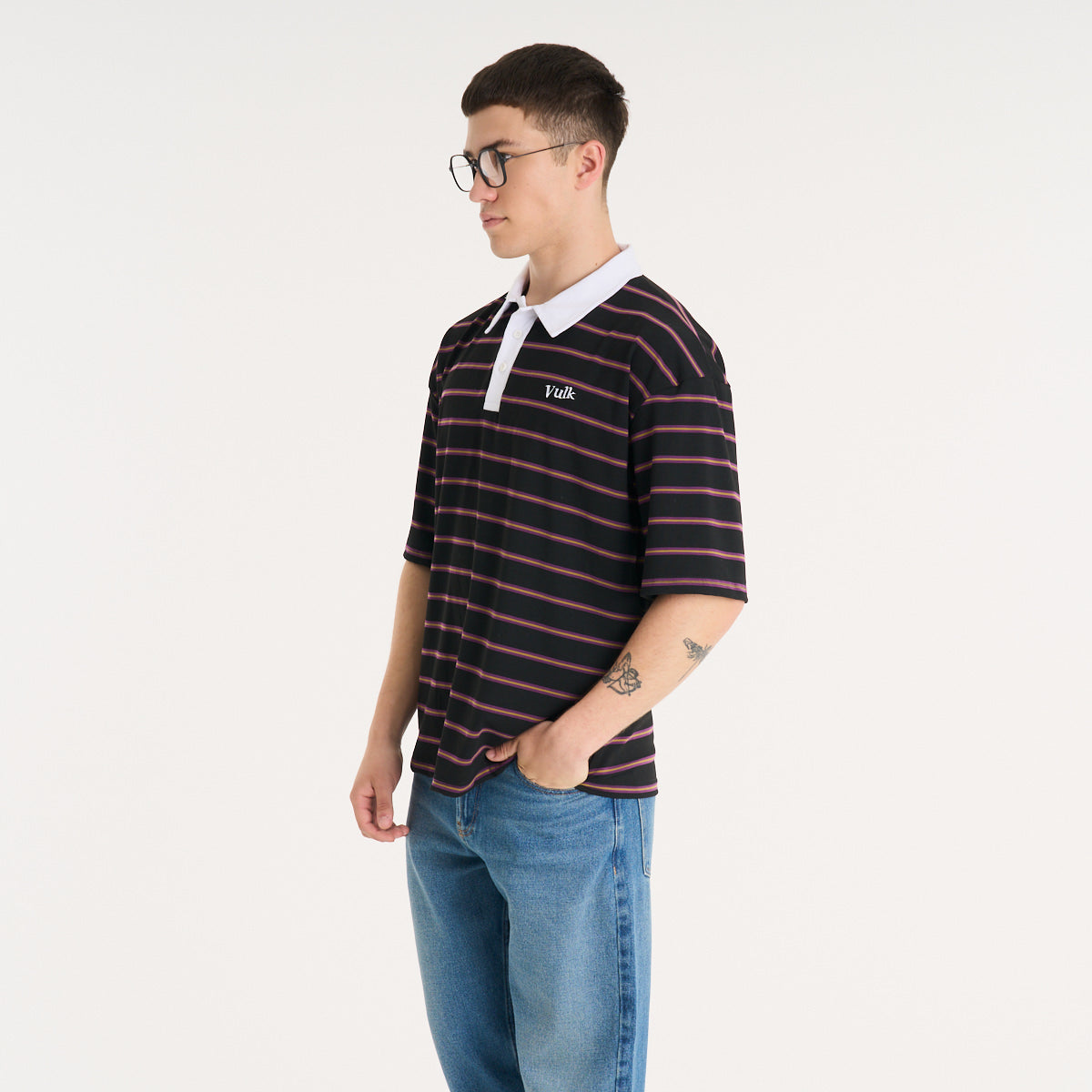 Chomba Mc Vulk Stereo Polo Tee Lined