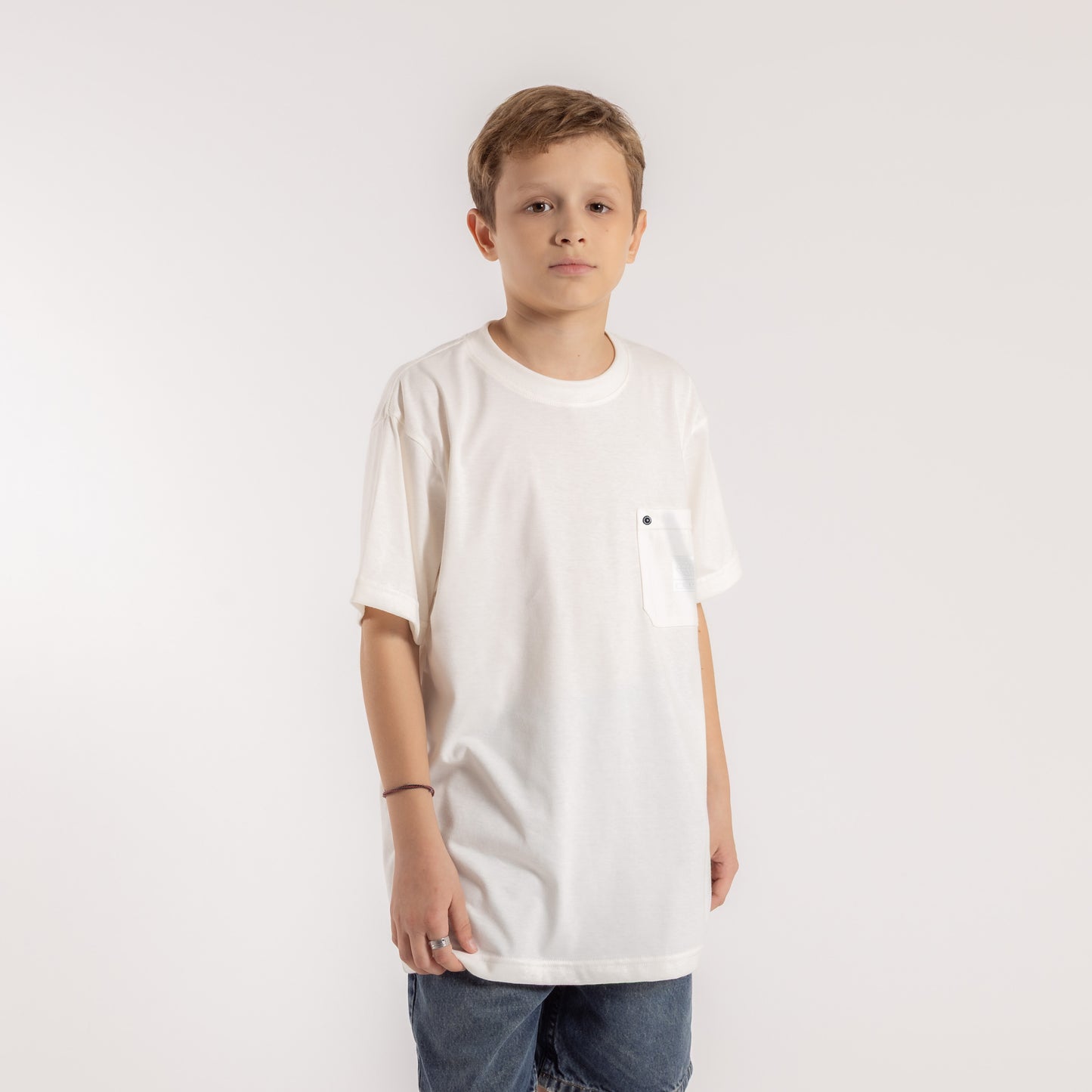 Remera Mc Rusty Stezei Serie 3 Tee Jr Ecru