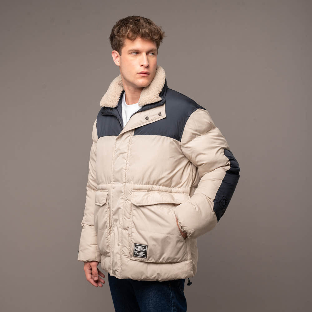 Campera Abrigo Rusty Storage Cream