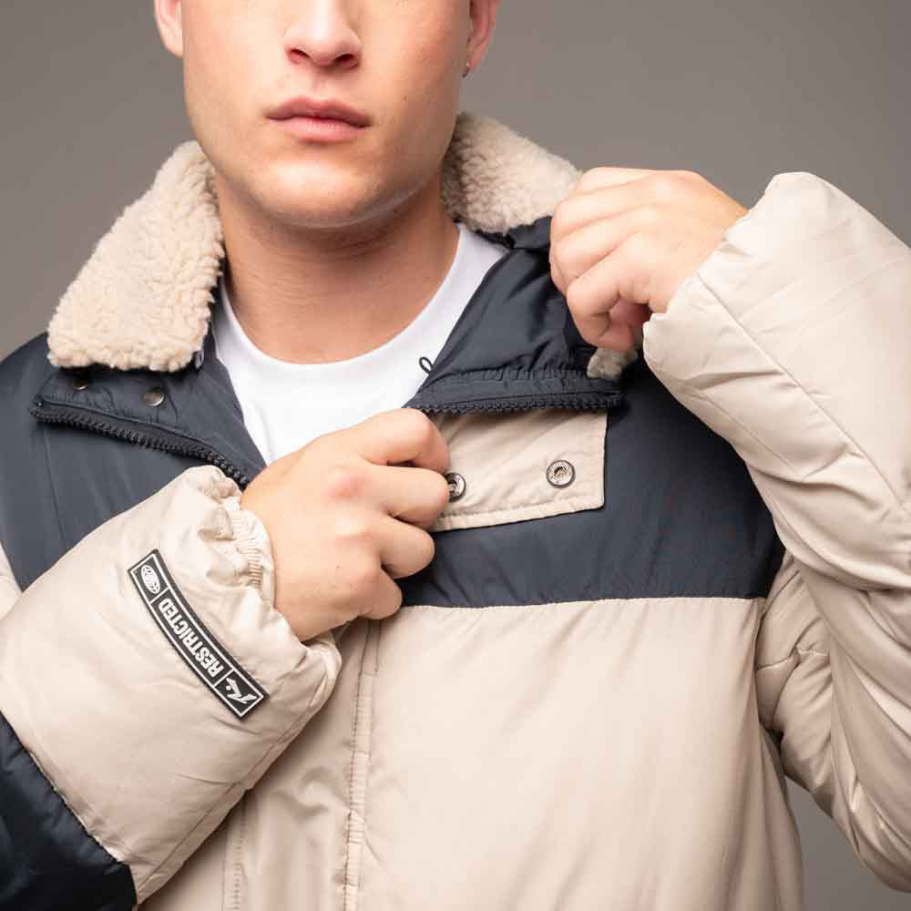 Campera Abrigo Rusty Storage Cream