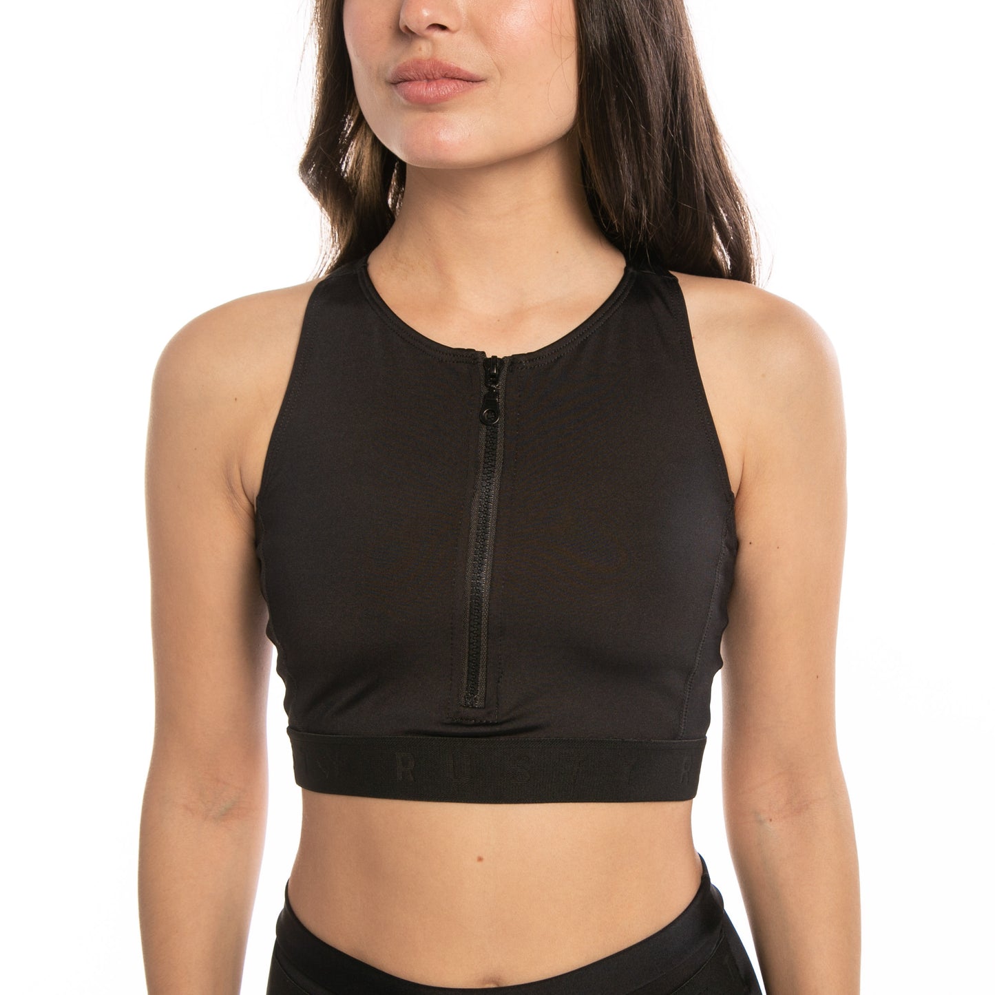 Top Deportivo Rusty Strokes Zipper Top LD