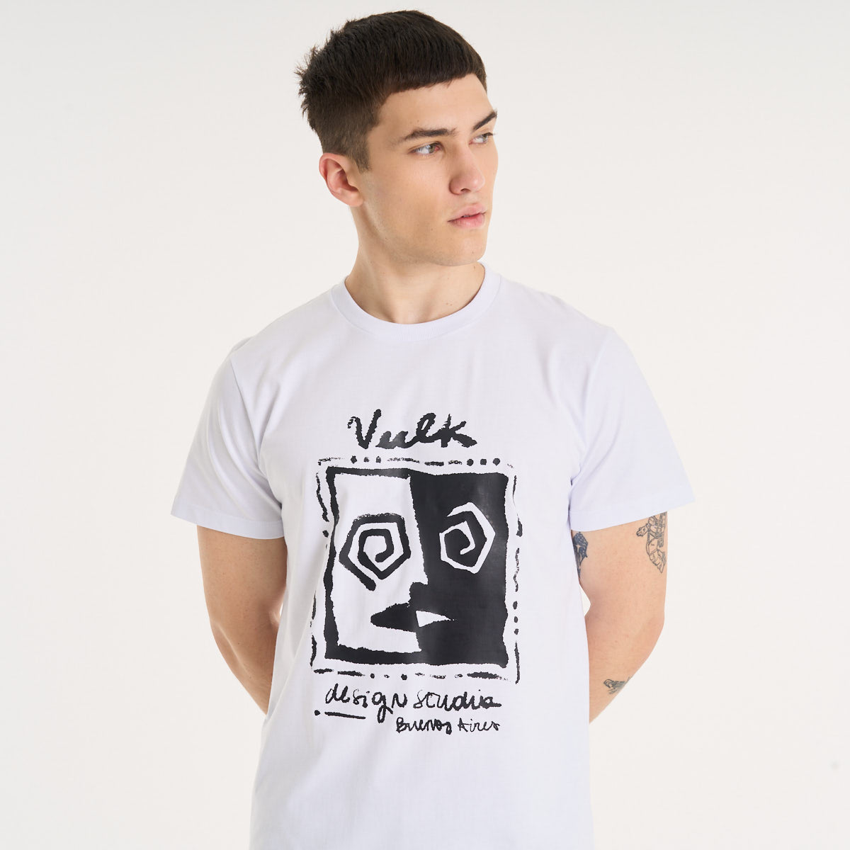 Remera Mc Vulk Studio Tee White