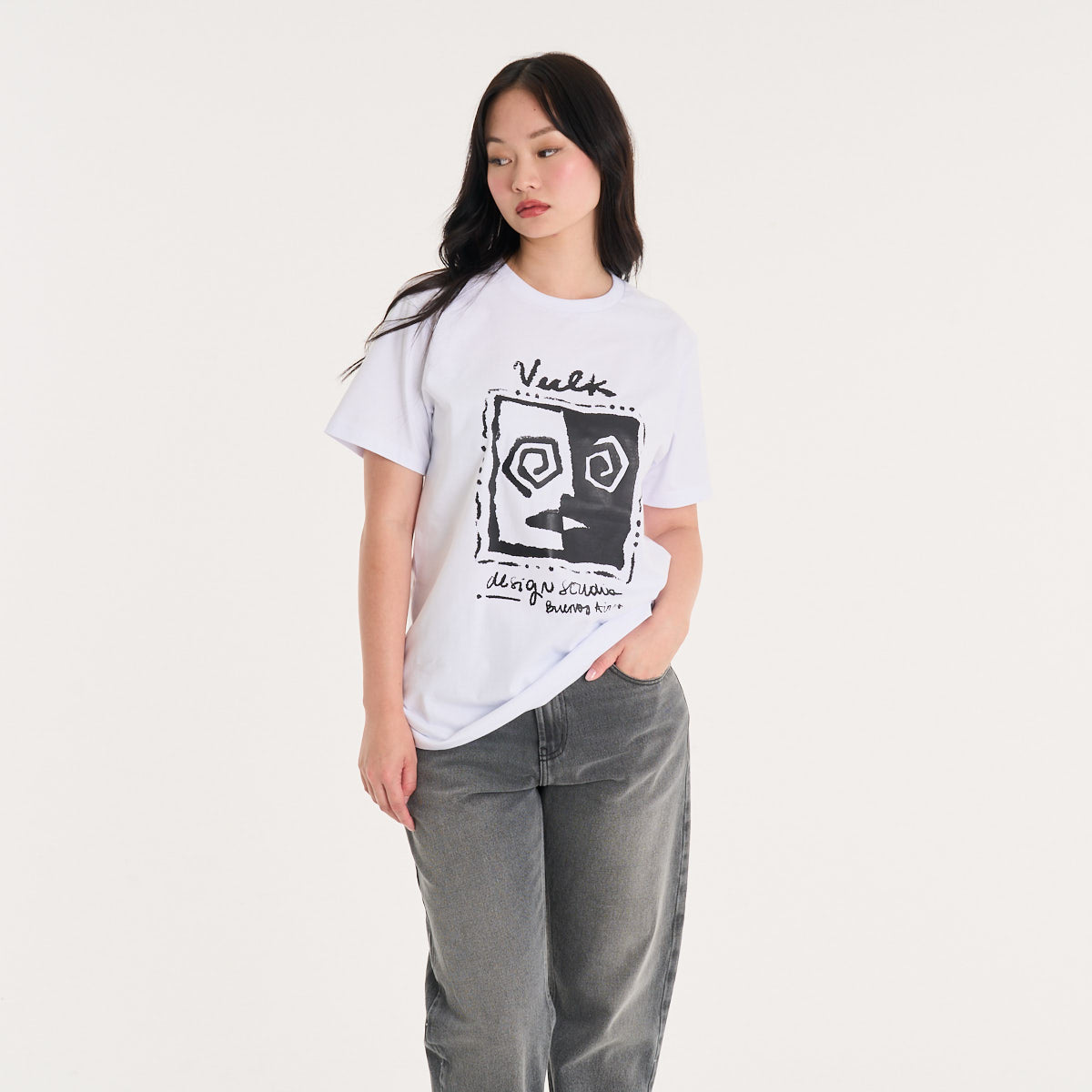 Remera Mc Vulk Studio Tee White