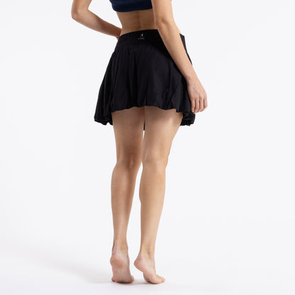 Pollera Rusty Summer Court Low Rise Bubble Skirt Ld Black