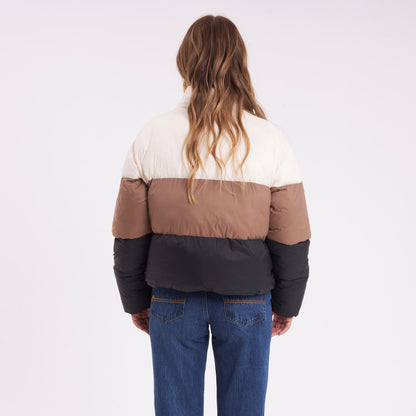 Campera Abrigo Rusty Summit Puffer Ld Multi