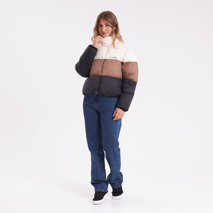 Campera Abrigo Rusty Summit Puffer Ld Multi