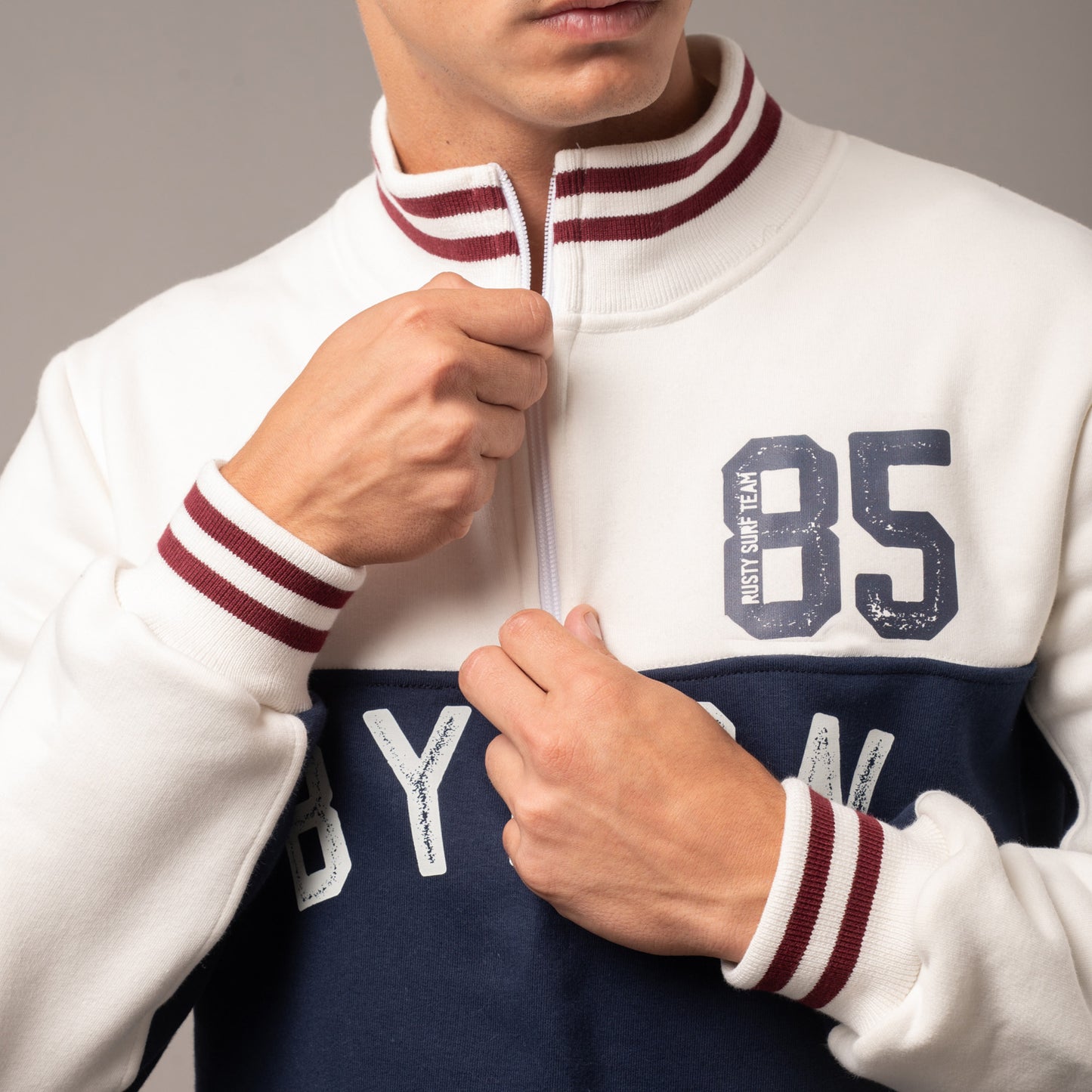 Buzo Rusty Surf Team Navy Blue