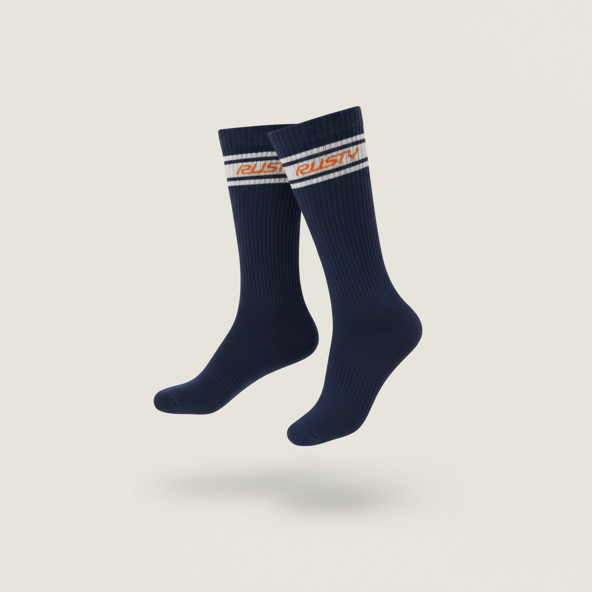 Medias Rusty Pit Crew Mid Calf 4-Sock Pack* Multi