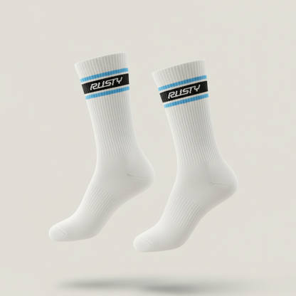 Medias Rusty Pit Crew Mid Calf 3-Sock Pack Multi